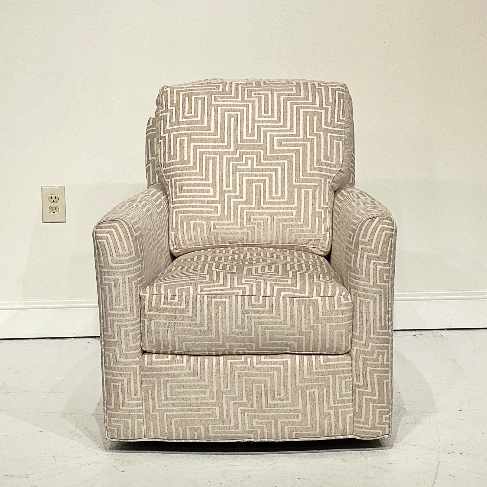 Cr laine swivel shop chair